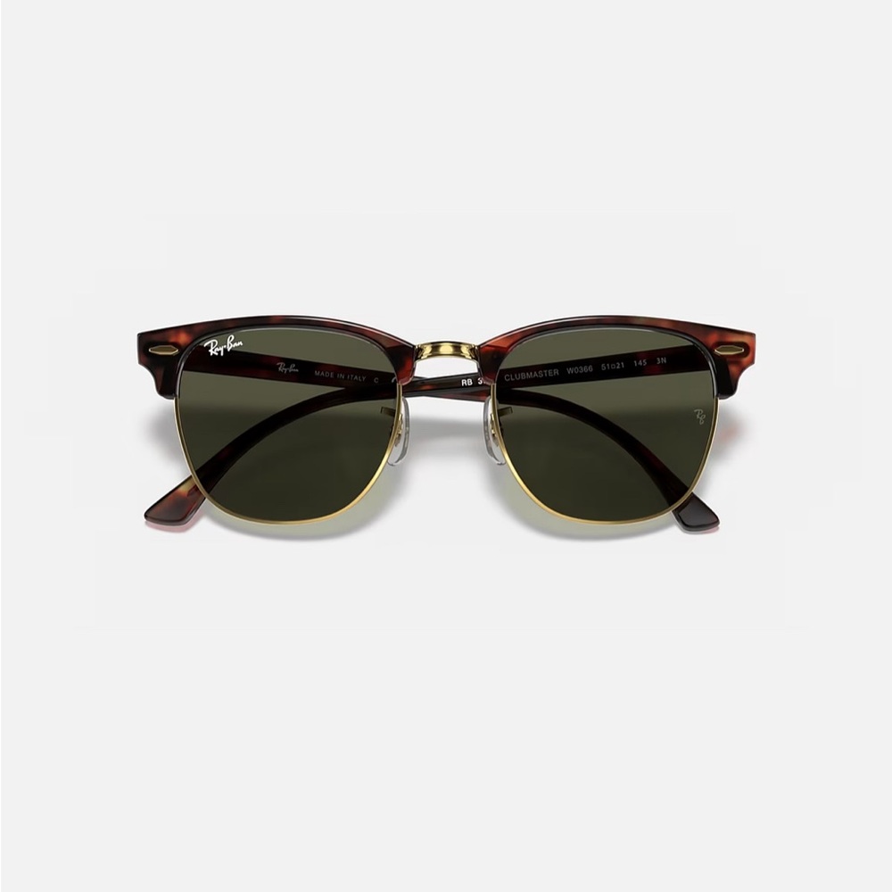 Ray-Ban Clubmaster Tortoiseshell Sunglasses